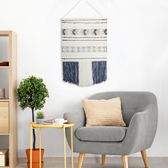 Bungalow Rose Cotton Wall Hanging Rod Included Wayfair